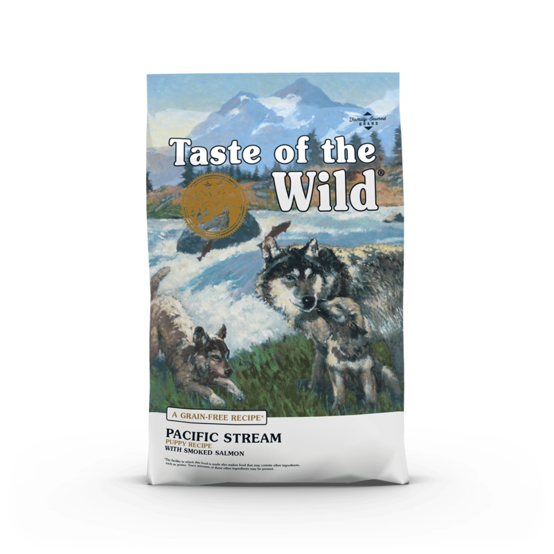 Taste Of The Wild Pacific Stream Puppy Formula Grain-Free Dog Food 5 lbs