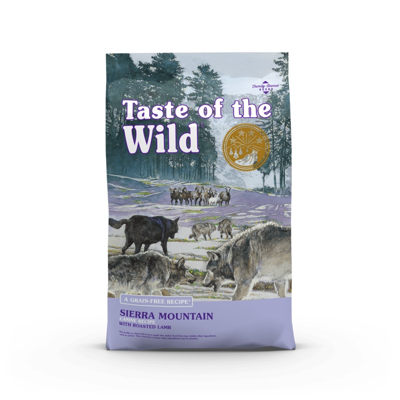 Taste Of The Wild Sierra Mountain Grain-Free Dog Food 5 lbs