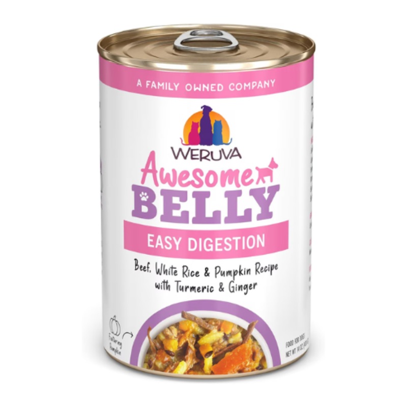 Weruva Awesome Functions Belly Beef & Rice Canned Dog Food 14 oz