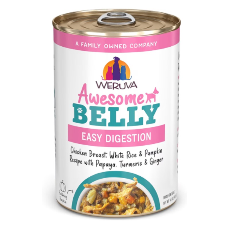 Weruva Awesome Functions Belly Chicken & Vegetable Canned Dog Food 14 oz