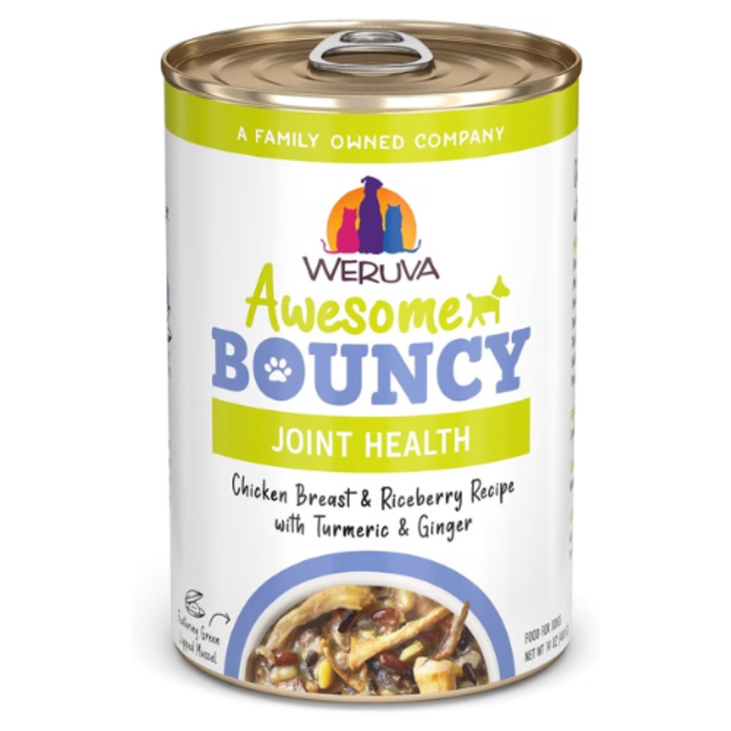 Weruva Awesome Functions Bouncy Chicken & Riceberry Canned Dog Food 14 oz