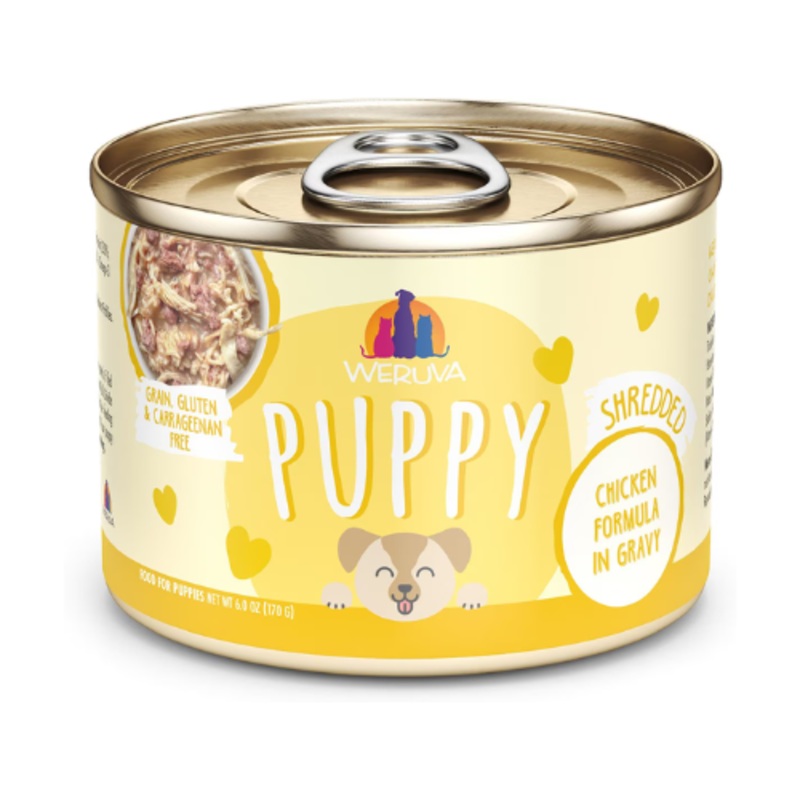 Weruva Puppy Chicken Formula Canned Dog Food 6 oz