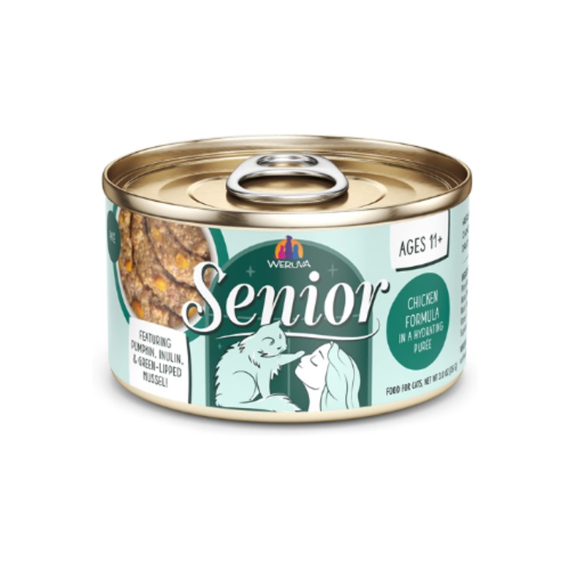 Weruva Senior Chicken Formula in Hydrating Puree Canned Cat Food 3 oz