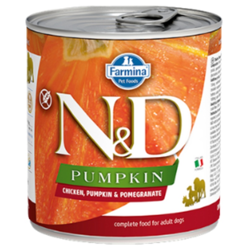 Farmina N&D Pumpkin Chicken & Pomegranate Formula Adult Canned Dog Food 10 oz