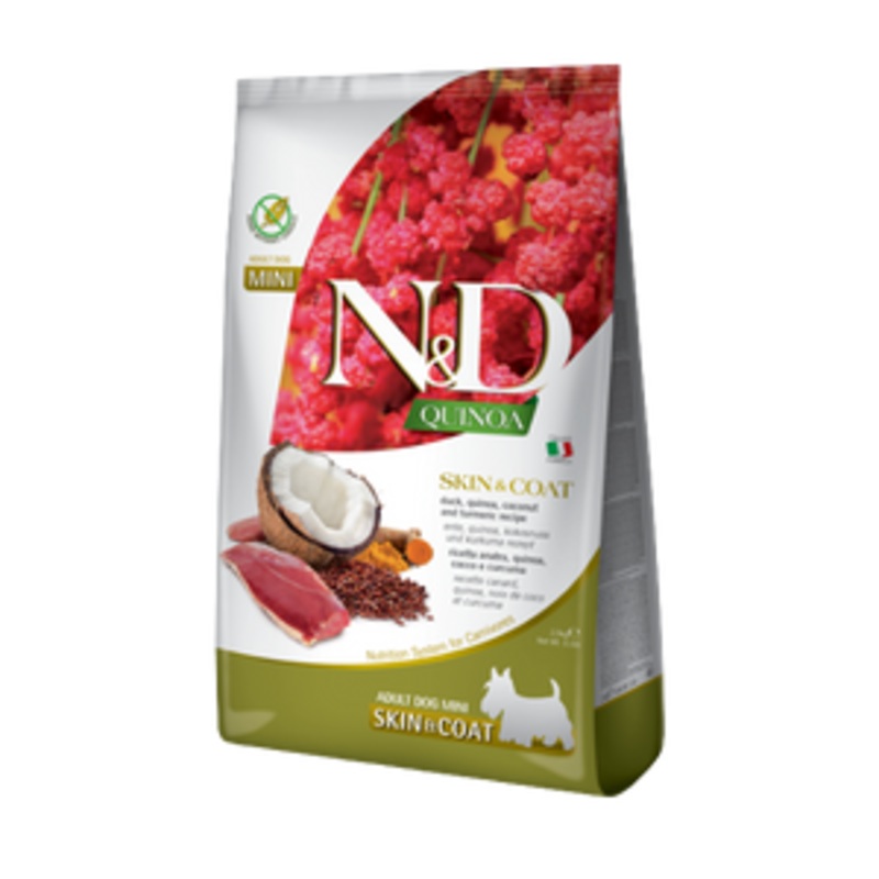 Farmina N&D Quinoa Functional Canine Skin & Coat Duck Adult Dry Dog Food 5.5 lbs