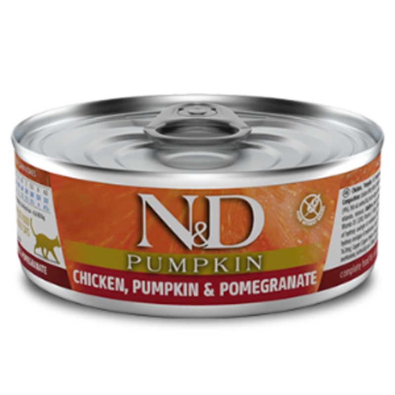 Farmina Pumpkin, Chicken & Pomegranate Formula Canned Cat Food, 2.46-oz