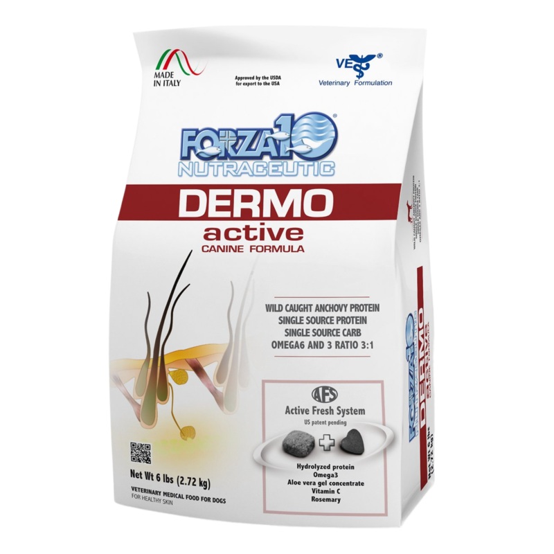 Forza10 Nutraceutic Active Dermo Dry Dog Food 6 lbs OLD