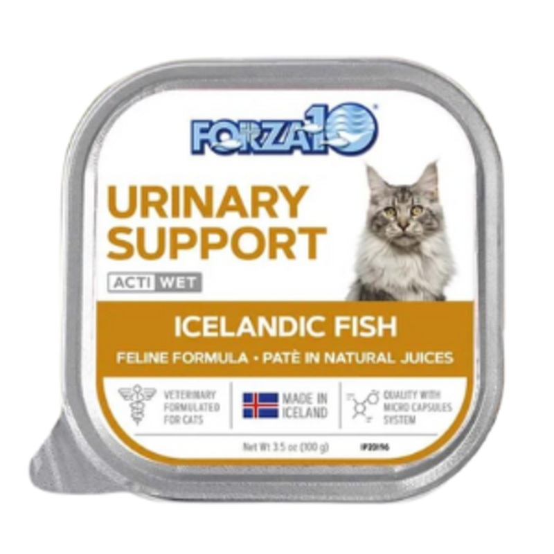Forza10 Nutraceutic Actiwet Urinary Support Icelandic Fish Recipe Wet Cat Food 3.5 oz