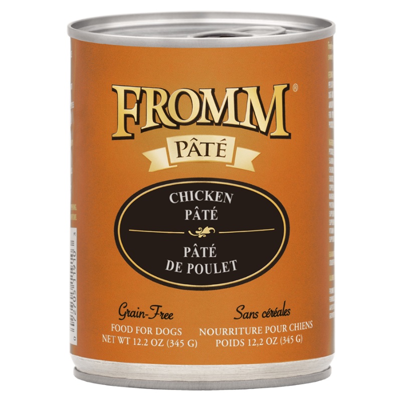 Fromm Gold Chicken Pate Canned Dog Food 12.2oz