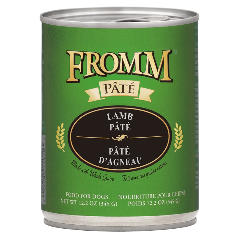 Fromm Gold Lamb Pate Canned Dog Food 12.2oz