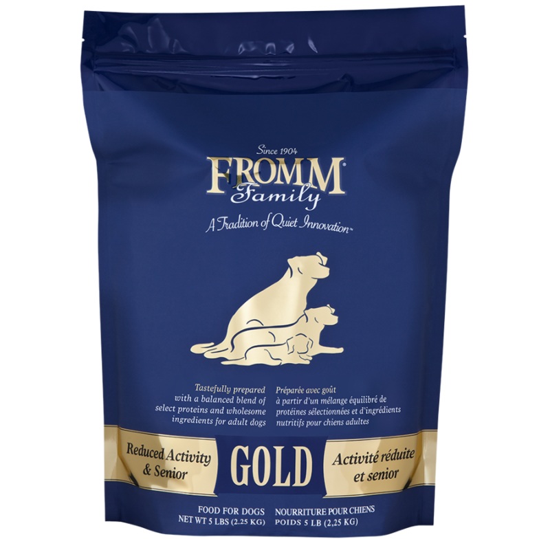 Fromm Gold Reduced Activity & Senior Dog Food 5 lbs