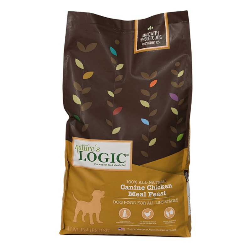 Nature’s Logic Canine Chicken Meal Feast Dry Dog Food 4.4 lbs