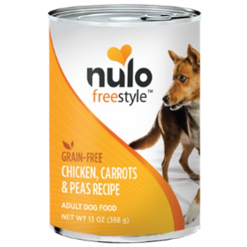 Nulo Freestyle Grain-Free Chicken, Carrots & Peas Recipe Wet Dog Food, 13 oz