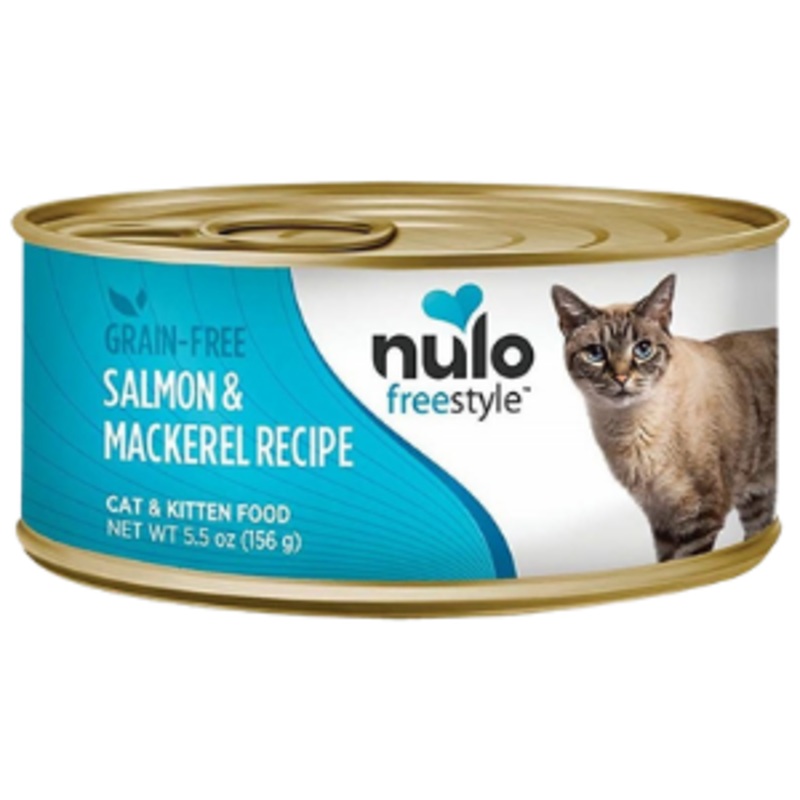 Nulo Freestyle Grain-Free Salmon & Mackerel Recipe Wet Cat Food 12.5 oz