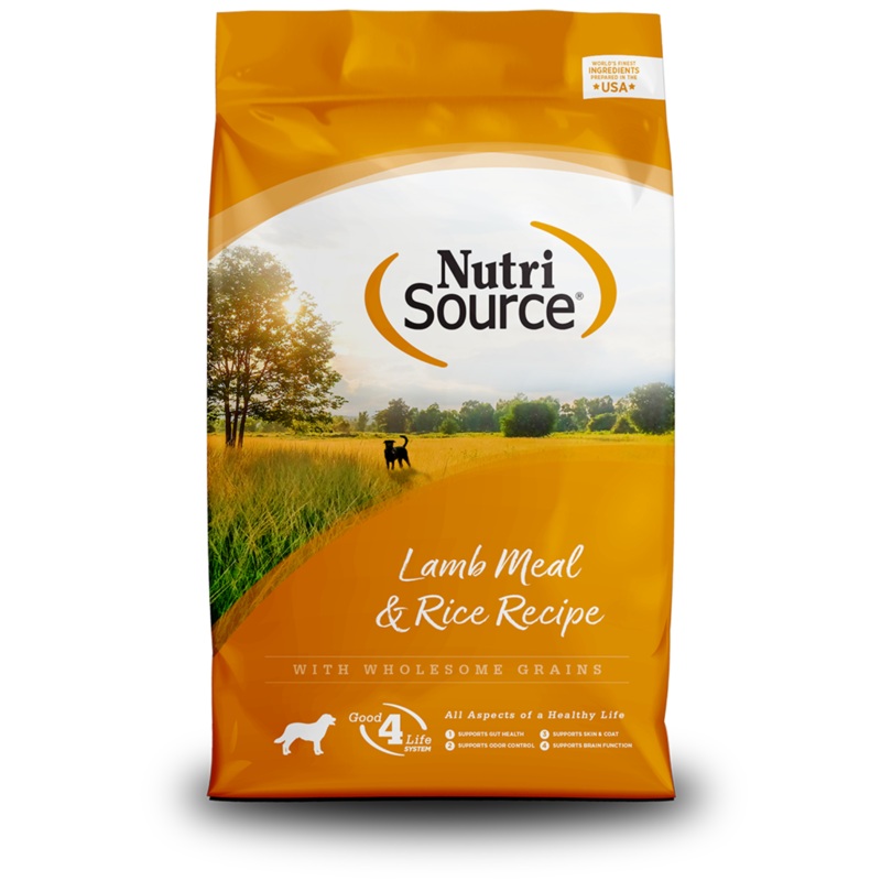 NutriSource Grain-Free Lamb Meal & Peas Formula Dry Dog Food 26 lbs