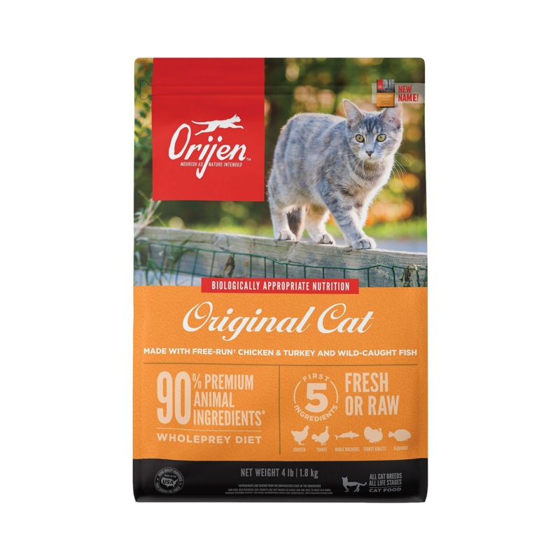 Orijen Kitten Grain-Free Dry Cat Food 4 lbs