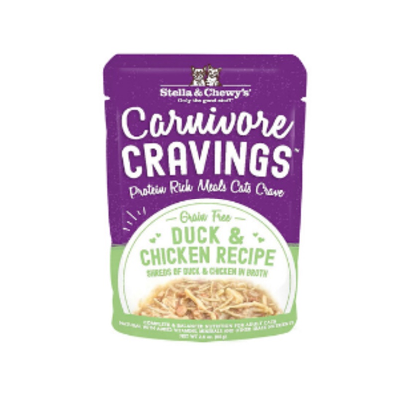 Stella & Chewy’s Carnivore Cravings Chicken & Duck Recipe Cat Food, 2.8 oz