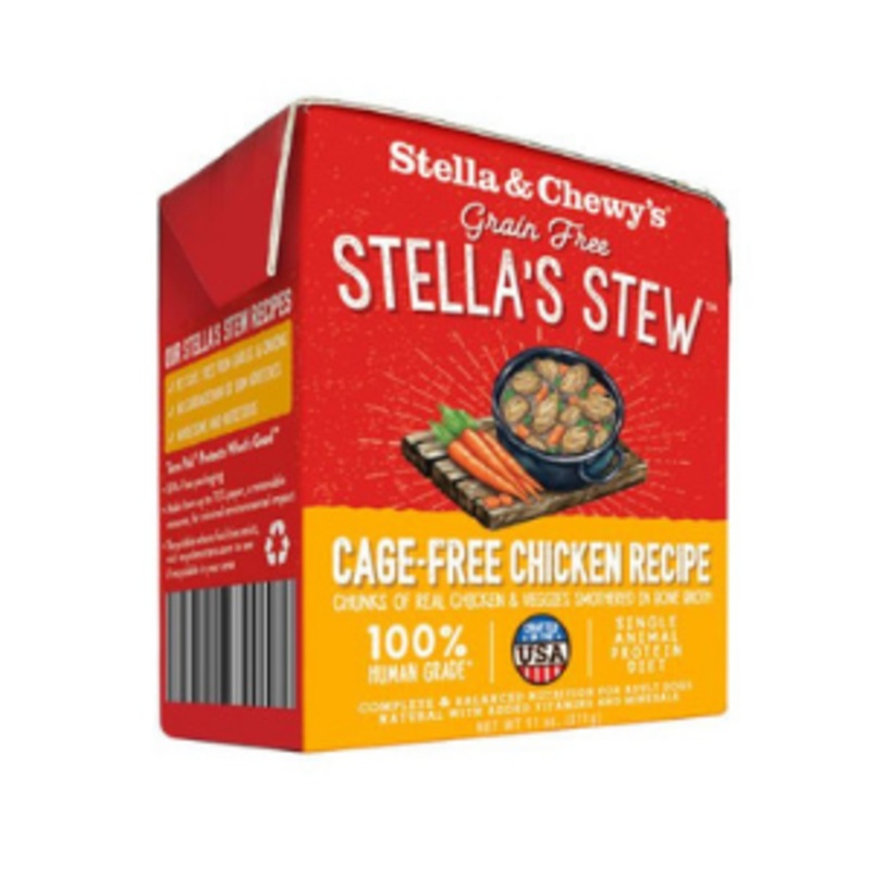 Stella & Chewy’s Stella’s Stew Cage Free Chicken Dog Food 11 oz.