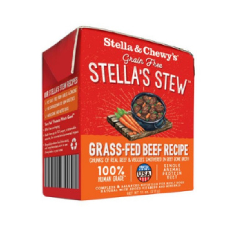 Stella & Chewy’s Stella’s Stew Grass-Fed Beef Dog Food 11 oz.