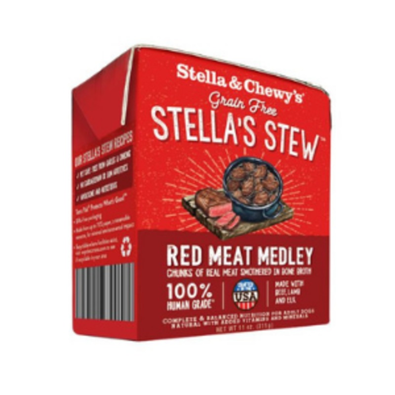Stella & Chewy’s Stella’s Stew Red Meat Medley Dog Food 11 oz.