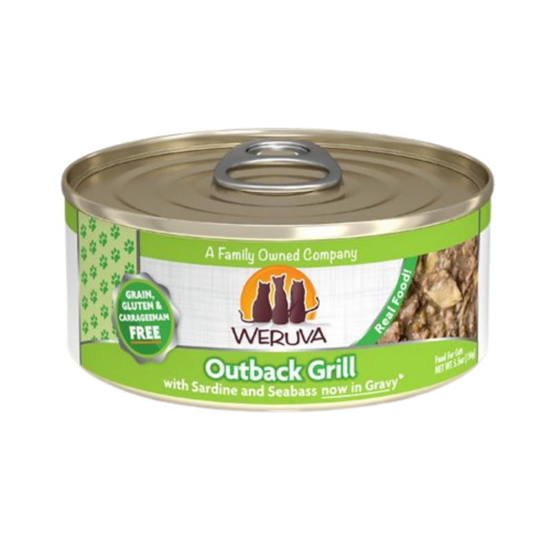 Weruva Outback Grill with Trevally & Barramundi Canned Cat Food 3 oz