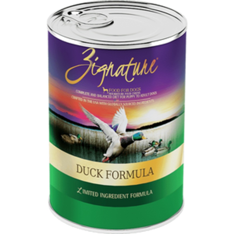 Zignature Duck Limited Ingredient Formula Canned Dog Food 13oz