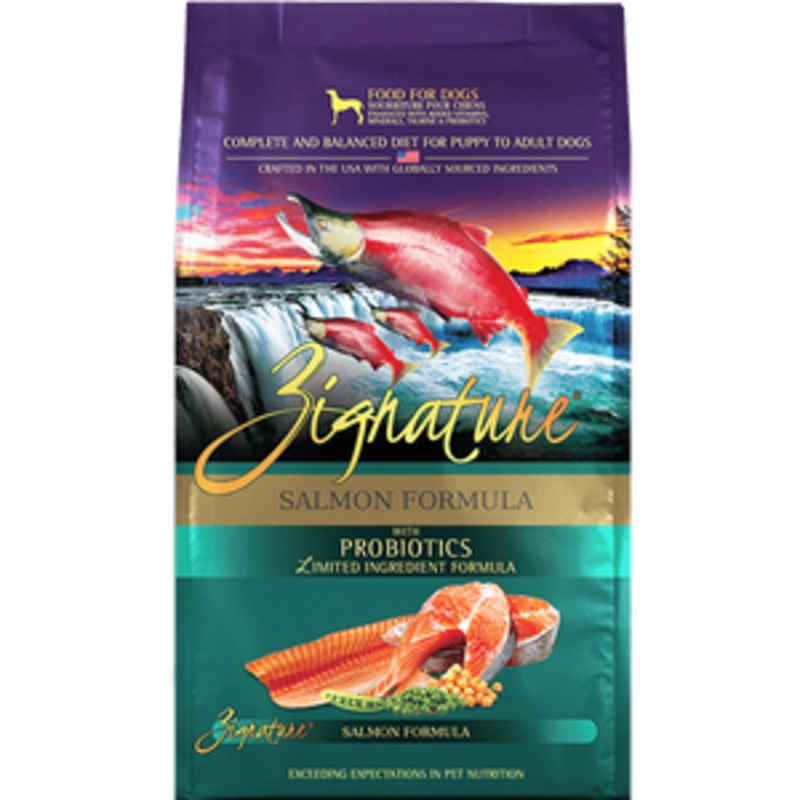 Zignature Salmon Limited Ingredient Formula Dry Dog Food 4 lbs