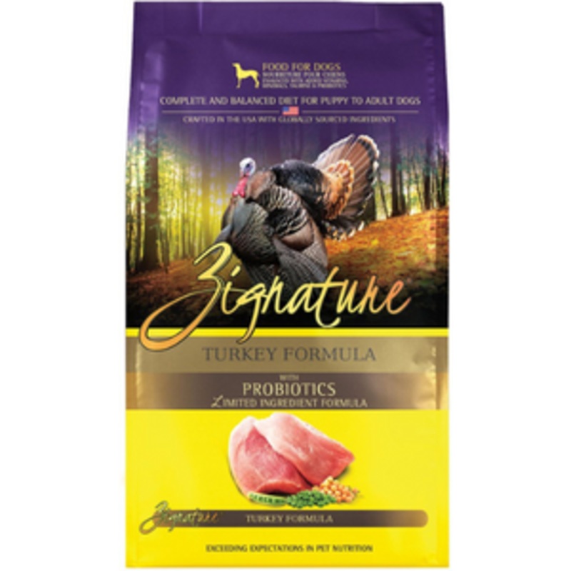 Zignature Turkey Limited Ingredient Formula Dry Dog Food 4 lbs