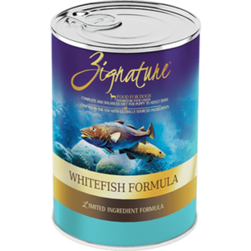 Zignature Whitefish Limited Ingredient Formula Canned Dog Food 13oz