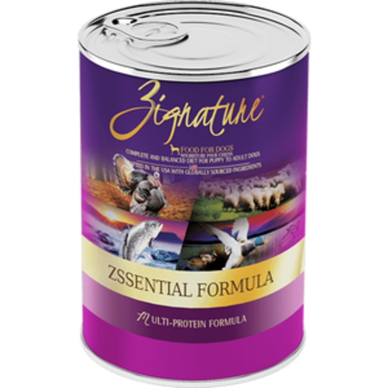 Zignature Zssential Multi-Protein Formula Canned Dog Food 13oz
