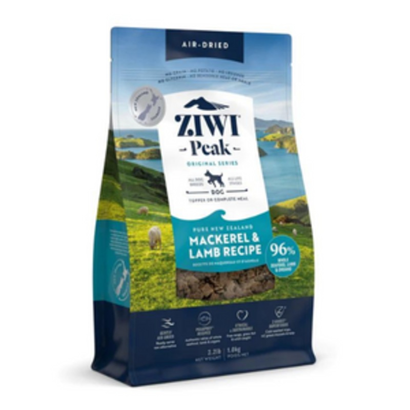 ZiwiPeak Daily-Dog Mackerel & Lamb Cuisine Air-Dried Dog Food 1 lb