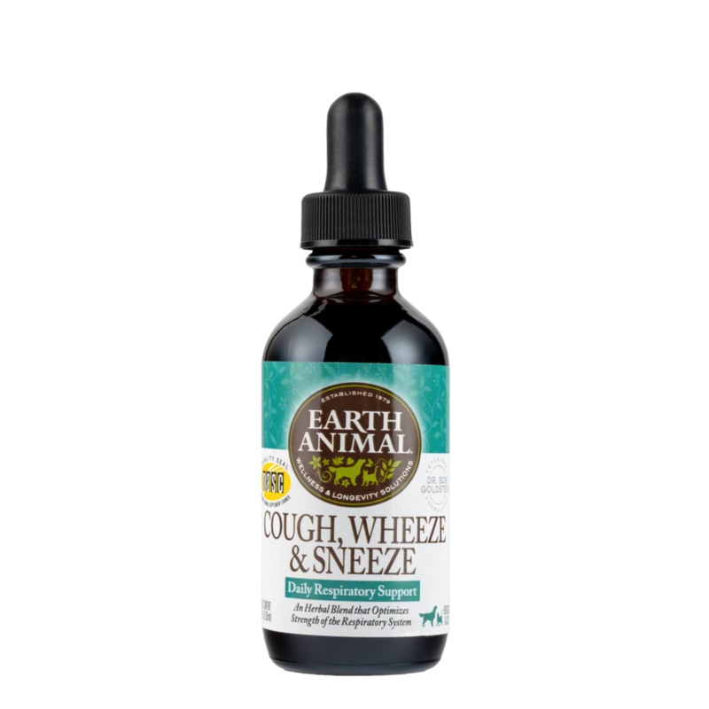 Earth Animal Cough, Wheeze, & Sneeze 2 oz