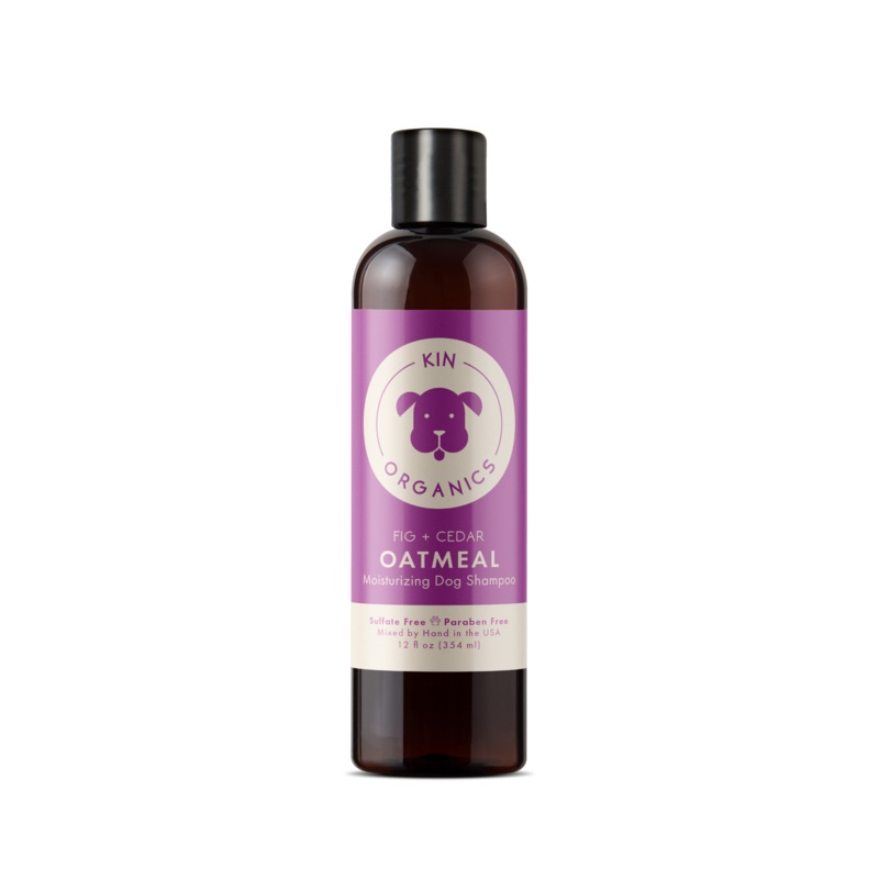 Kin+Kind Itchy Dog Organics Fig & Cedar Natural Shampoo, 12 oz
