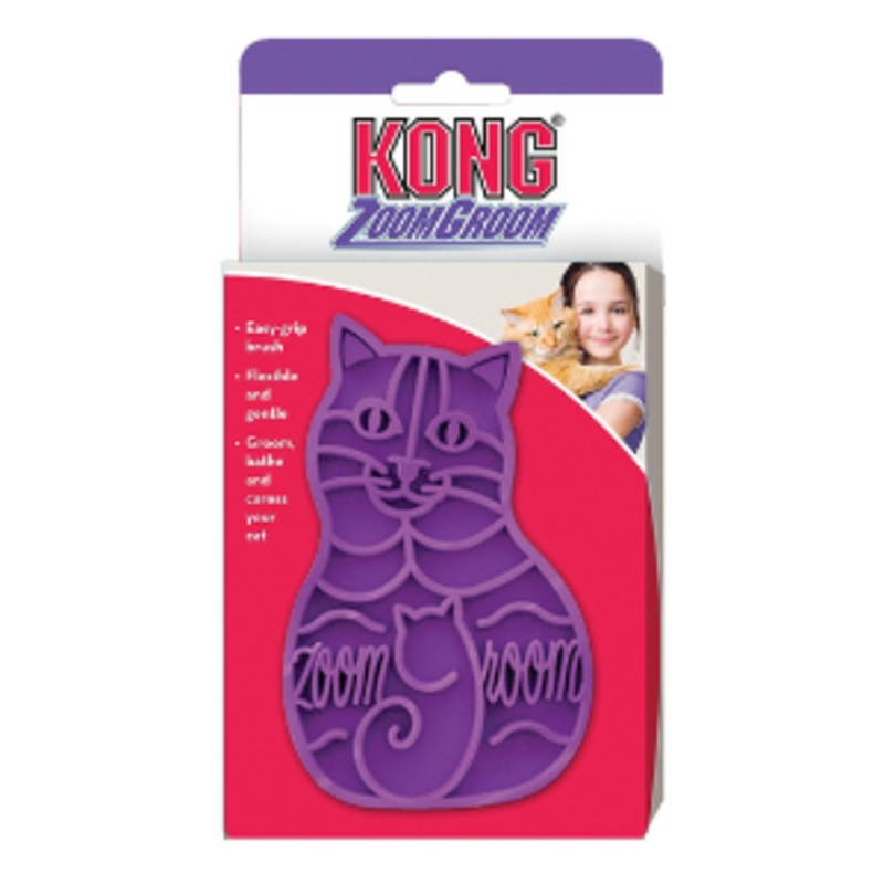 KONG Cat ZoomGroom Multi-Use Brush