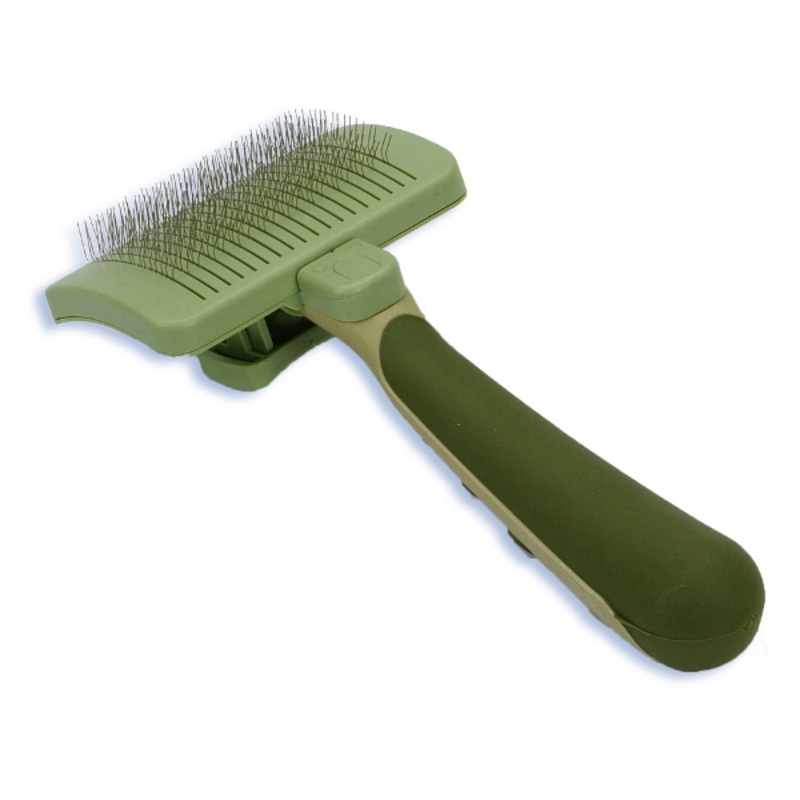 Safari Cat Self-Cleaning Slicker Brush