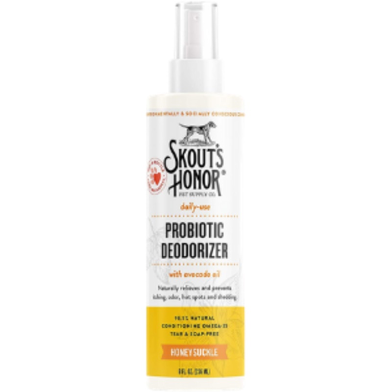 Skout’s Honor Probiotic Daily Use Pet Deodorizer Honeysuckle 8-oz