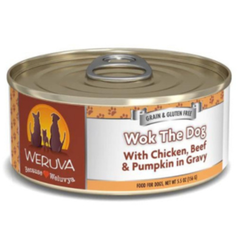 Weruva Wok the Dog Canned Dog Food 5.5 oz
