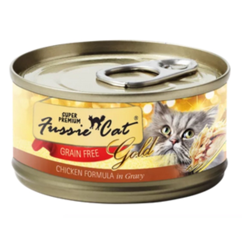 Fussie Cat Premium Chicken Formula In Gravy Cat Food 2.8oz