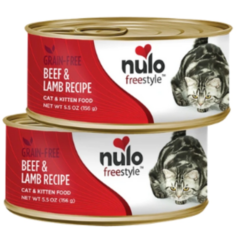 Nulo Freestyle Grain-Free Beef & Lamb Recipe Wet Cat Food, 5.5 oz