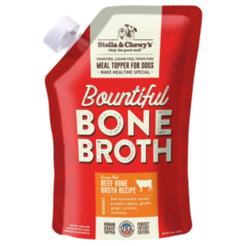 Stella & Chewy’s Bountiful Bone Broth Beef for Dogs 16 oz