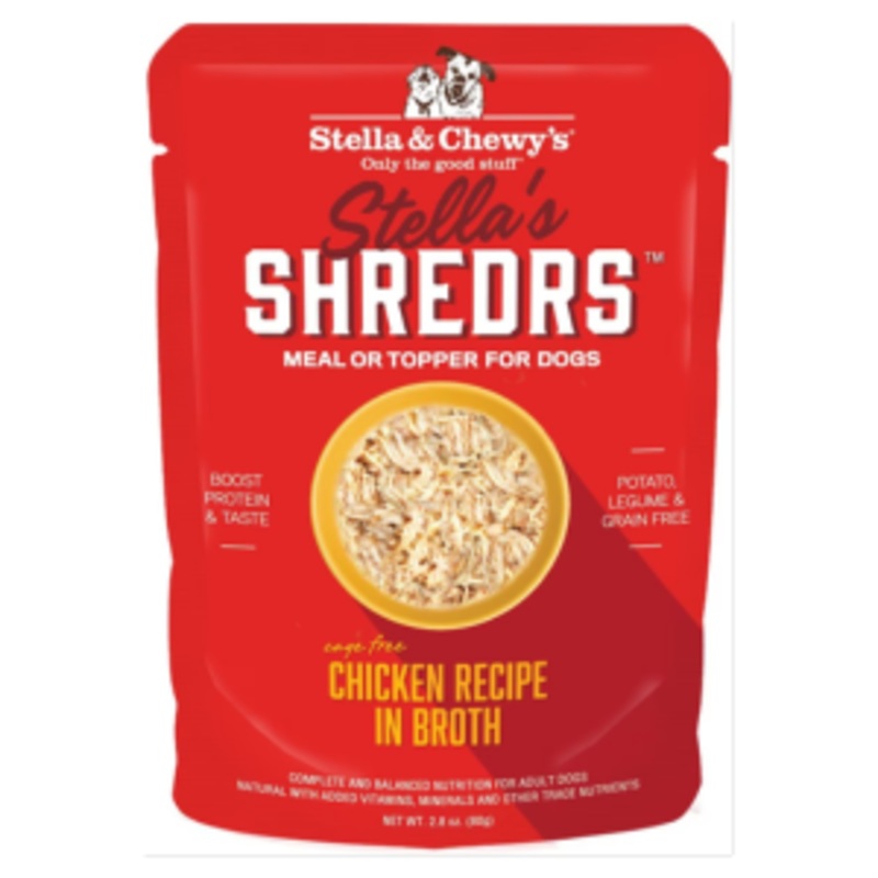 Stella & Chewy’s Shredrs Chicken Dog Food 2.8 oz