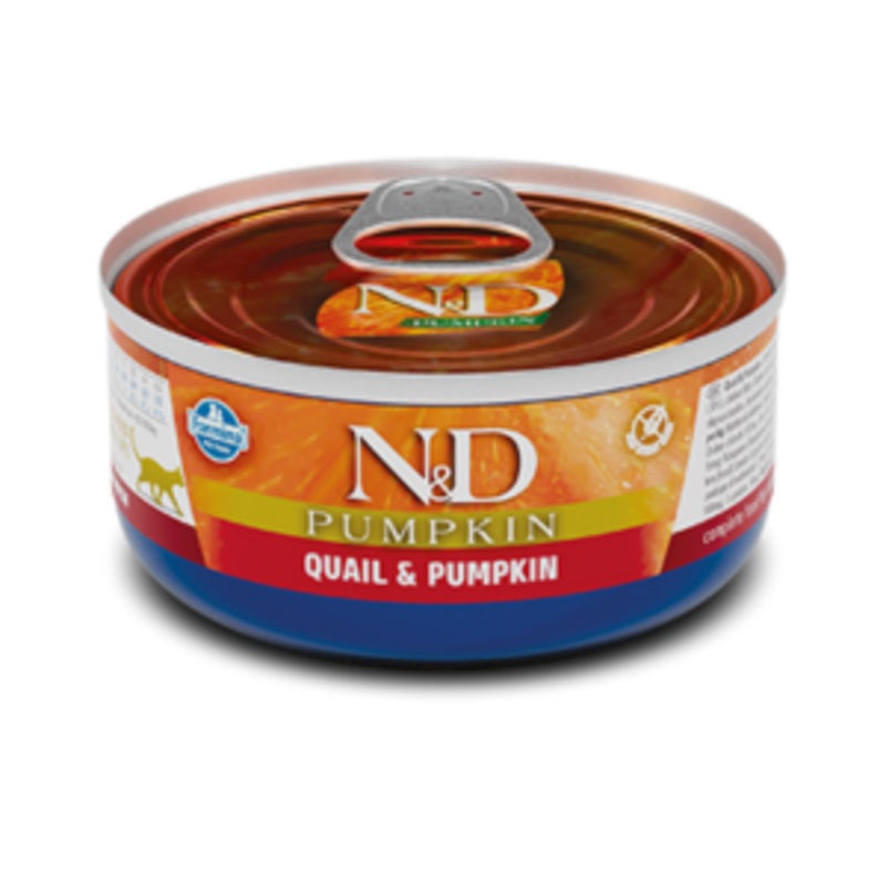 Farmina Quail & Pumpkin Formula Canned Cat Food, 2.46-oz