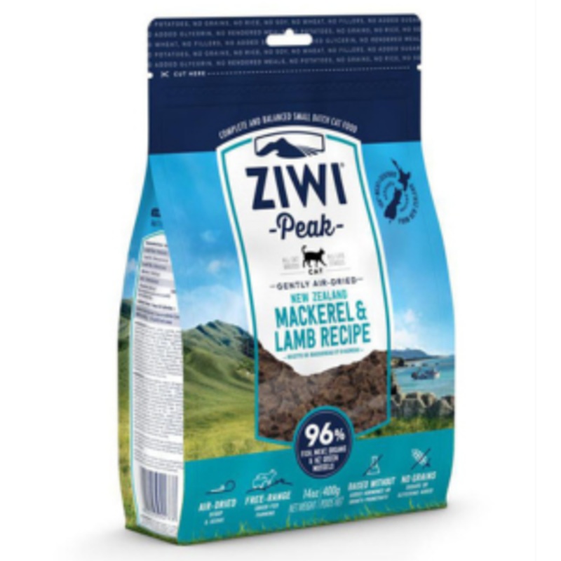 ZiwiPeak Mackerel & Lamb Cuisine Air-Dried Cat Food 14 oz