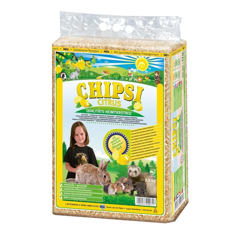 Chipsi Citrus Softwood Small Animal Bedding 3.2kg