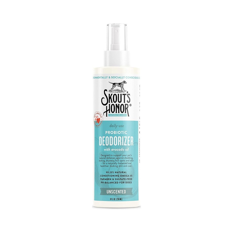 Skout’s Honor Probiotic Deodorizer Spray Unscented 8oz
