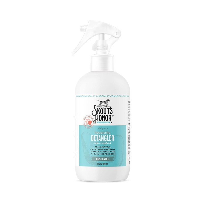 Skout’s Honor Probiotic Detangler Spray Unscented 8oz