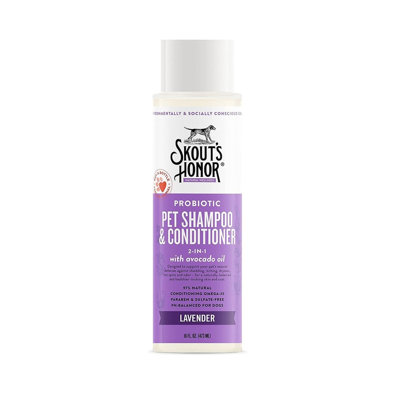 Skout’s Honor Probiotic Shampoo & Conditioner Lavender 16oz