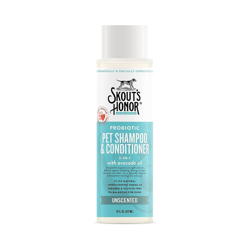 Skout’s Honor Probiotic Shampoo & Conditioner Unscented 16oz