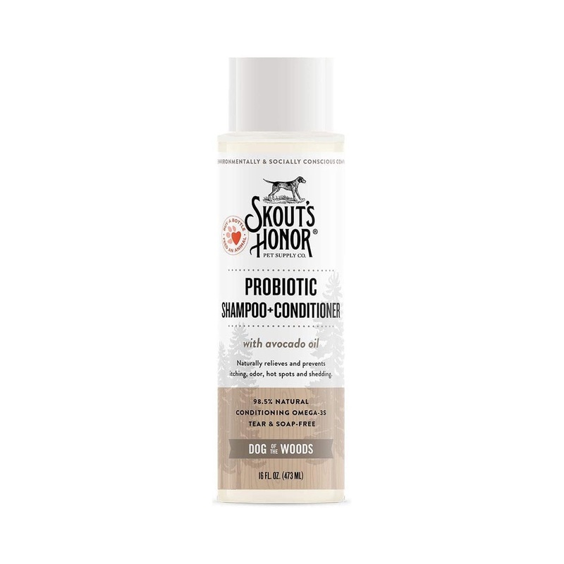Skout’s Honor Probiotic Shampoo & Conditioner Woods 16oz