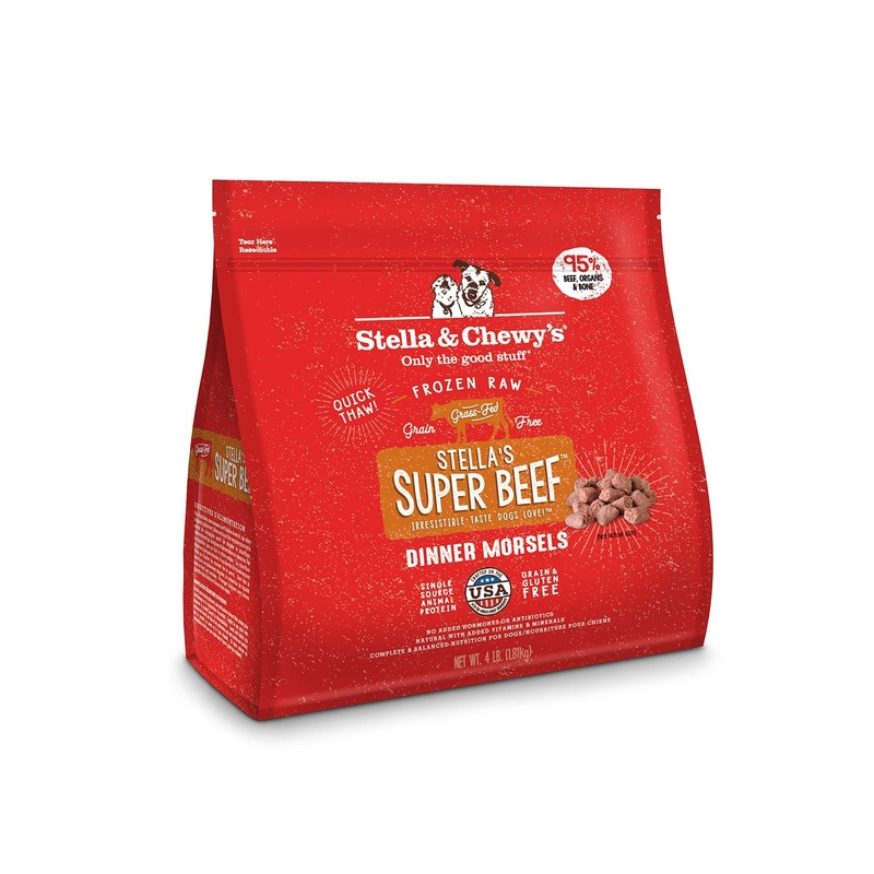 Stella & Chewy’s Dog Raw Beef Morsels 4lb
